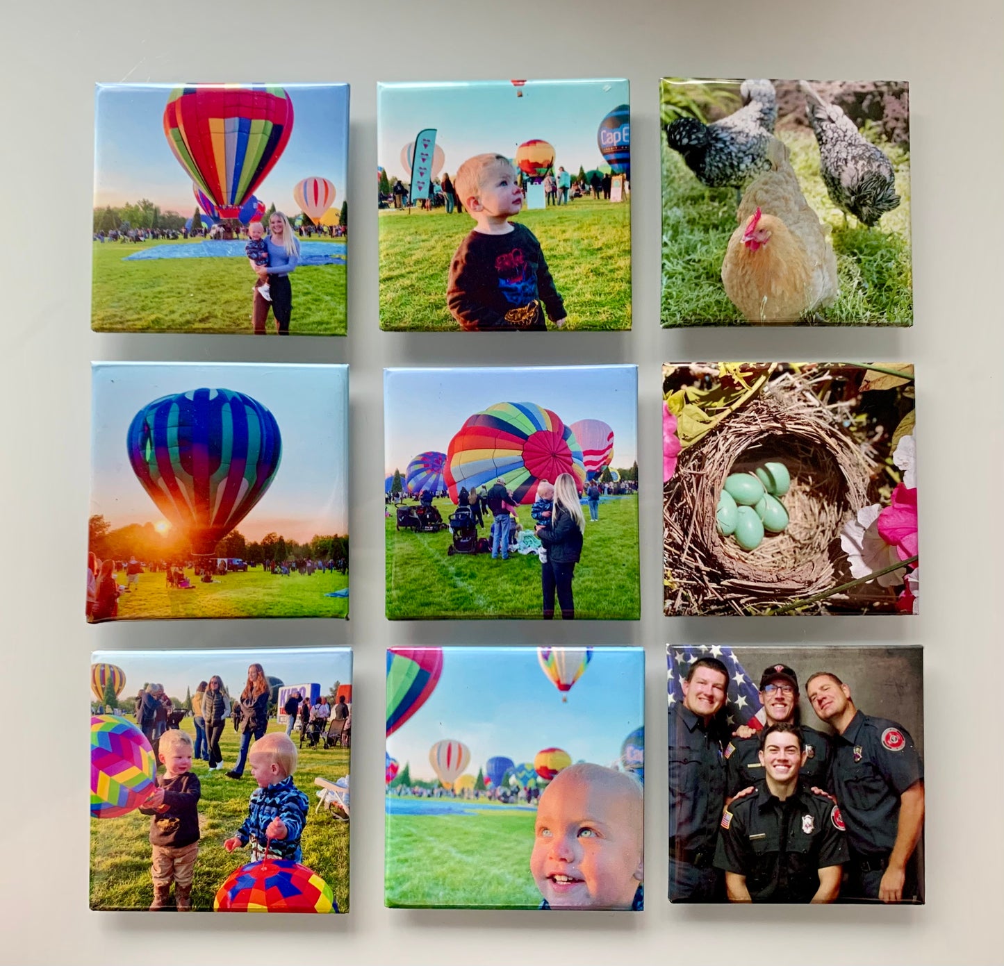 Custom Photo Magnets- 9 pack